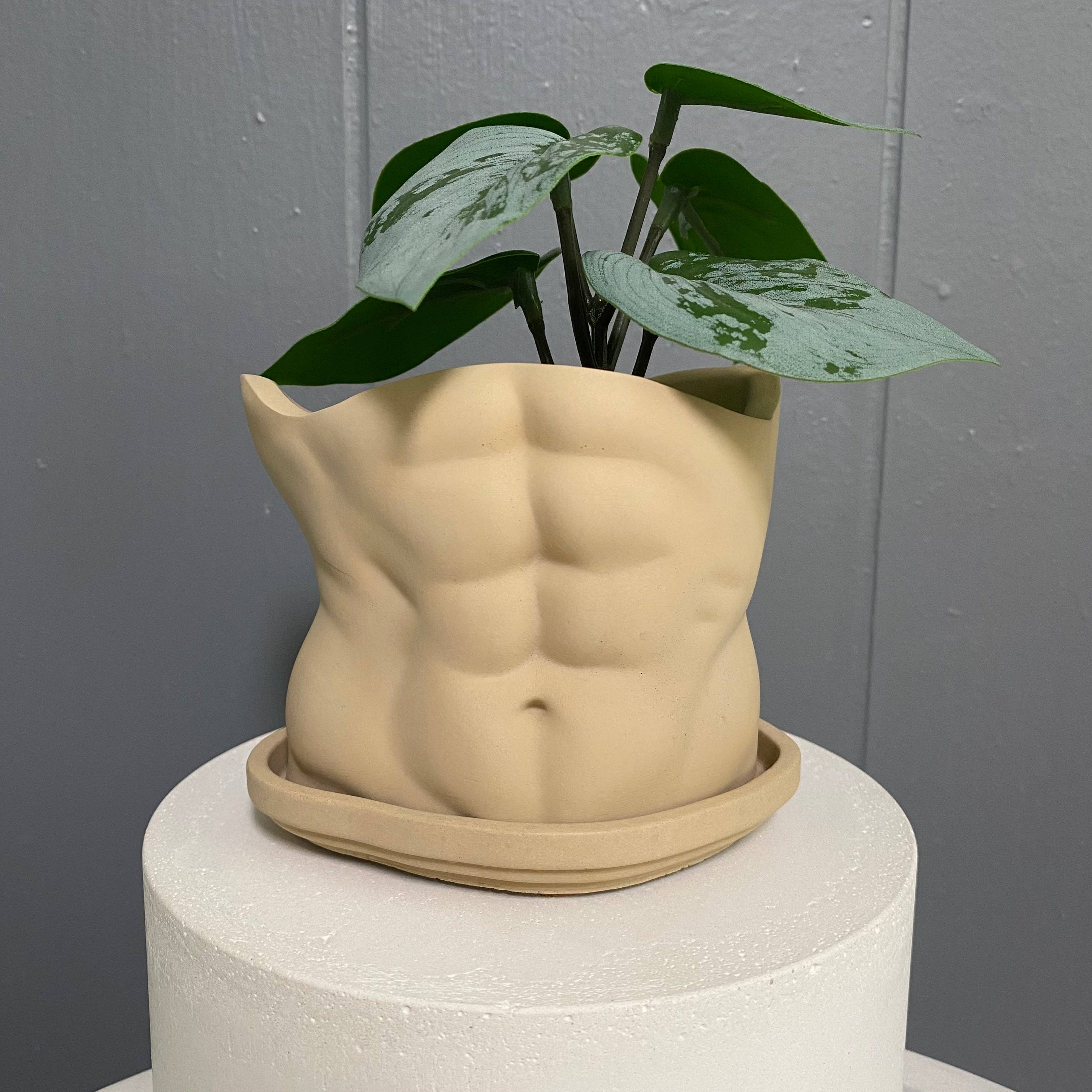 Fancy Concrete – Großhandel Blumentopf – SIXPOT BODY POT FÜR HERREN | HERREN-TORSO-PFLANZGEFÄSS AUS BETON5
