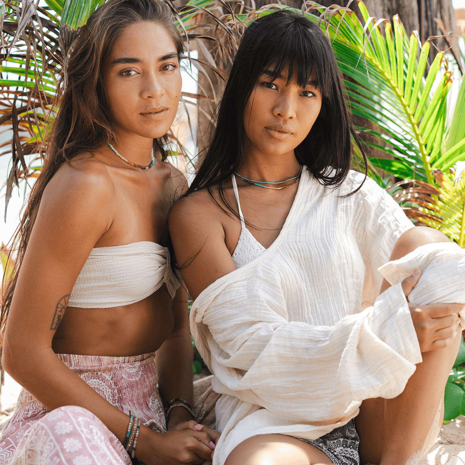 Lotus and Luna - Vente Sweat à capuche – femme - Pull à capuche Baja crème9