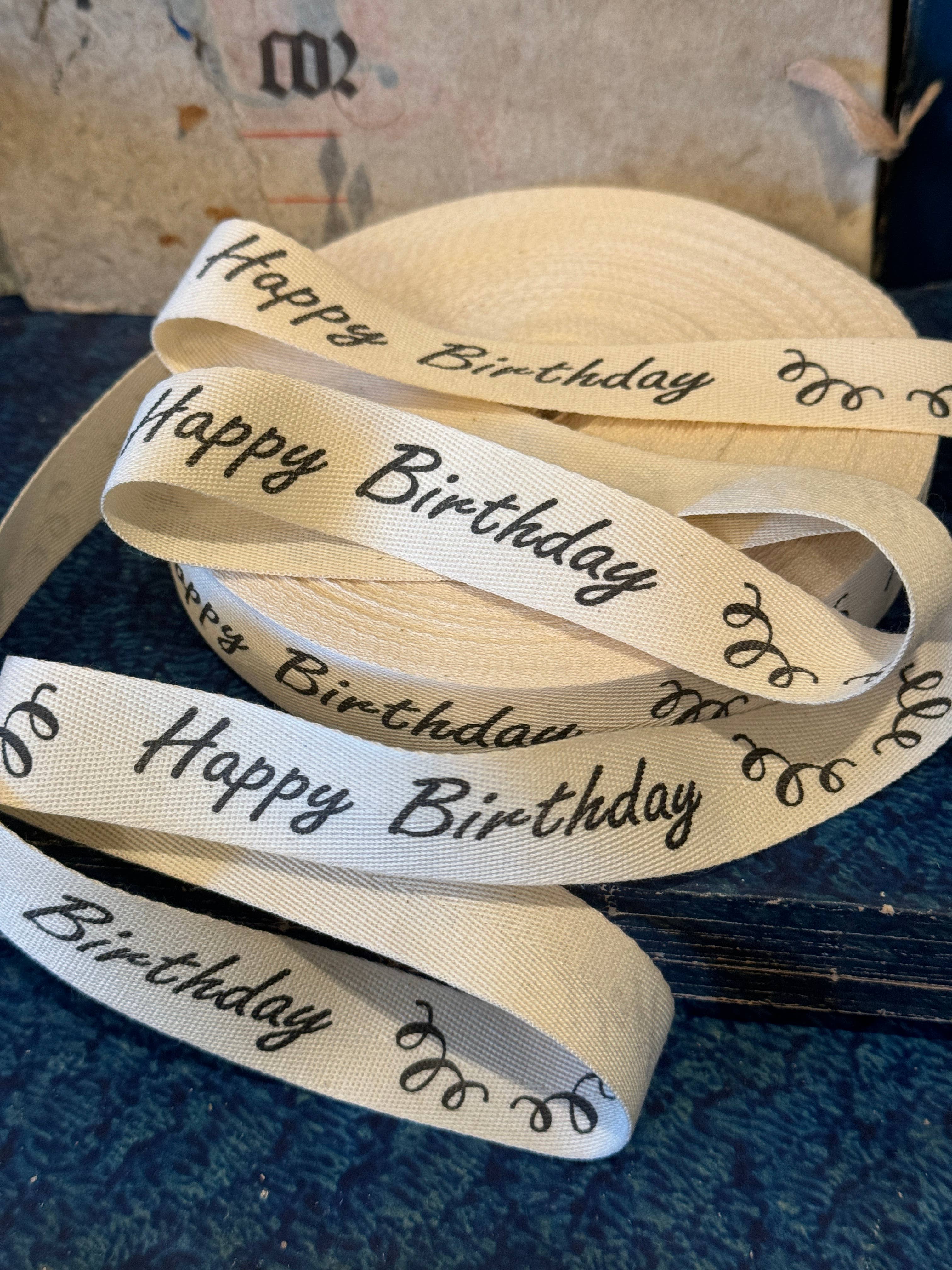 Monahan Papers - Wholesale Ribbon - Gift Wrapping - Happy Birthday ~ Ribbon