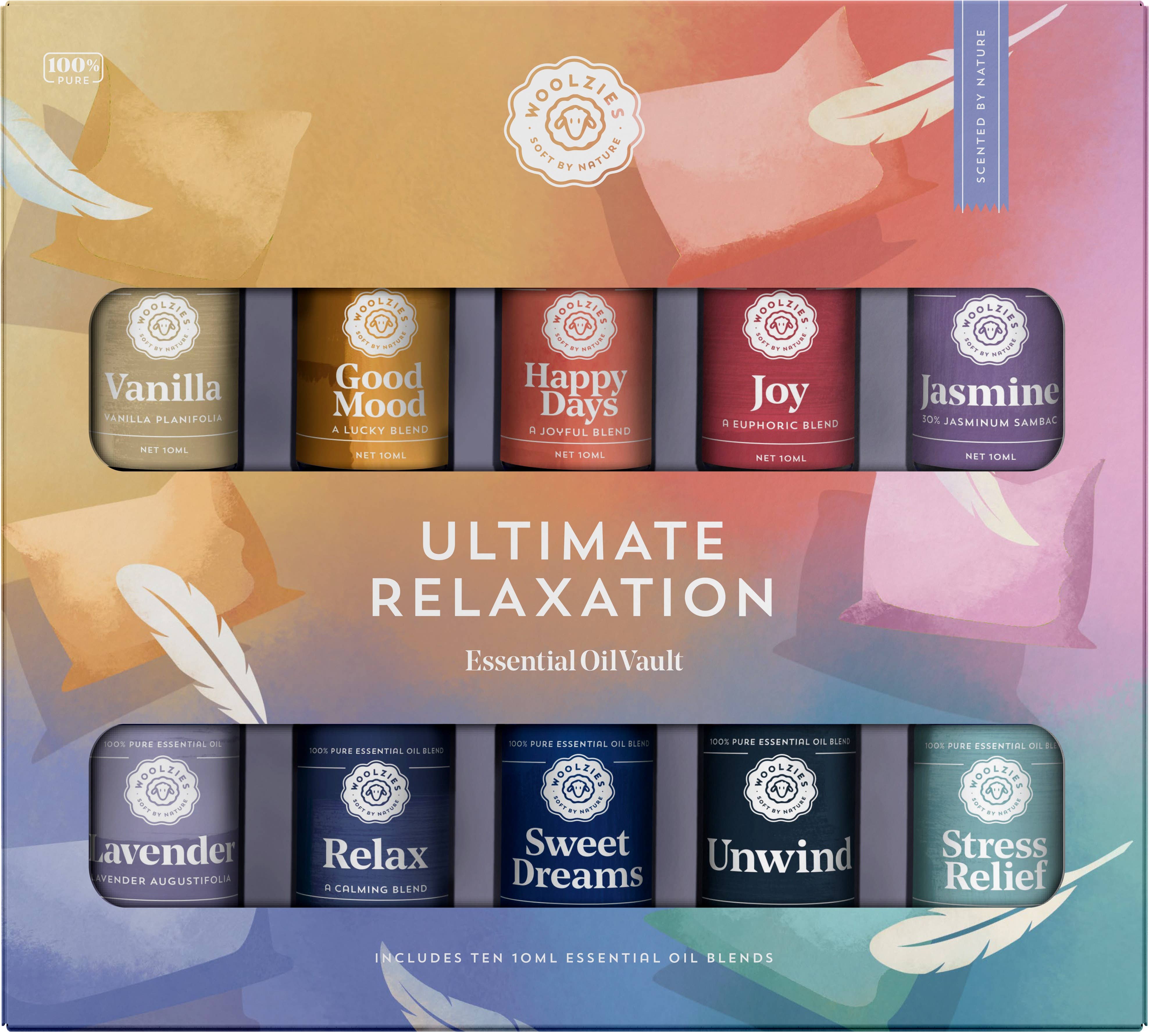 Woolzies - Wholesale Essential Oil - Ultimate Relaxation Essential Oil Set Of 101