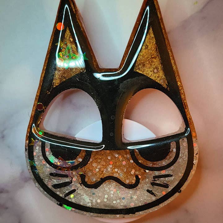 The Witchin Waifu - Wholesale Sleutelhanger - Dames - Animal Crossing Cat Villager geïnspireerde zelfverdediging sleutelhanger
