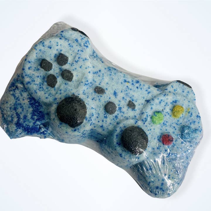 Playstation Controller Bath Bomb for wholesale by Corkee