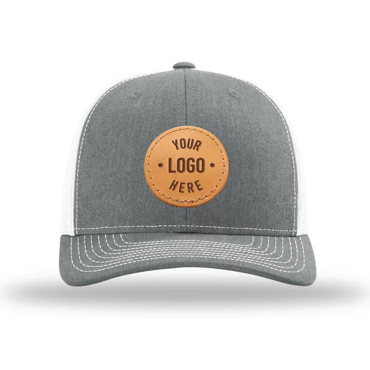 Oowee Products - Wholesale Trucker Hat - Unisex - Custom Leather Patch Trucker Hats - Add Your Logo or Artwork11