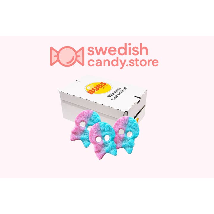 BUBS Dizzy Skulls 2,6kg Bonbons Suédois pour la vente par Swedish Candy.Store - Swedish Candy