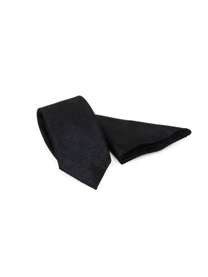 Black Plaid Patterned Vest Suit, White Shirt, and Black Tie Combination - Prestigious Business Style - Wessi for wholesale on Faire4