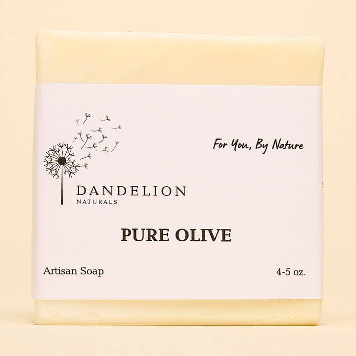 Dandelion Naturals – Engroshandel Sæbestykke – Pure Olive Bar Sæbe | Castile Bar Sæbe | Castile sæbebar 0