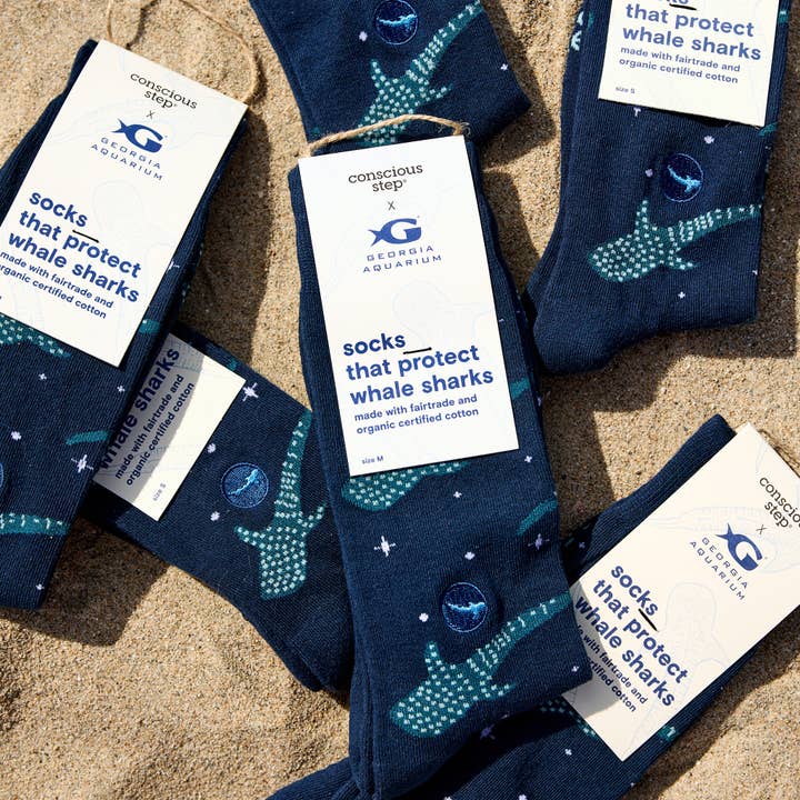 Conscious Step - Wholesale Socks - Unisex - Socks that Protect Whale Sharks3