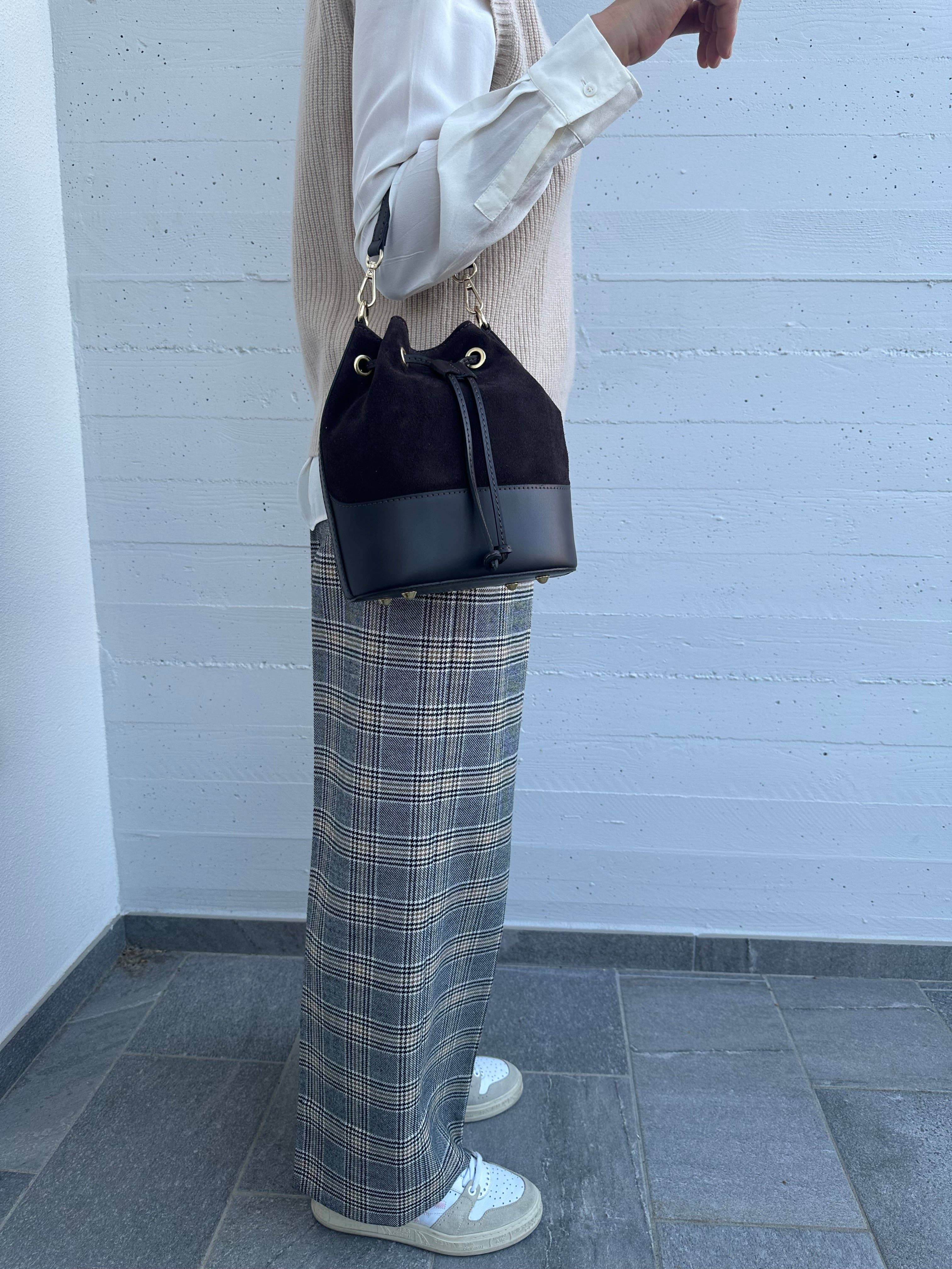 Zhade – Bolsa de ombro – Mulher por atacado – BALDE CLÁSSICO - CAMURÇA9