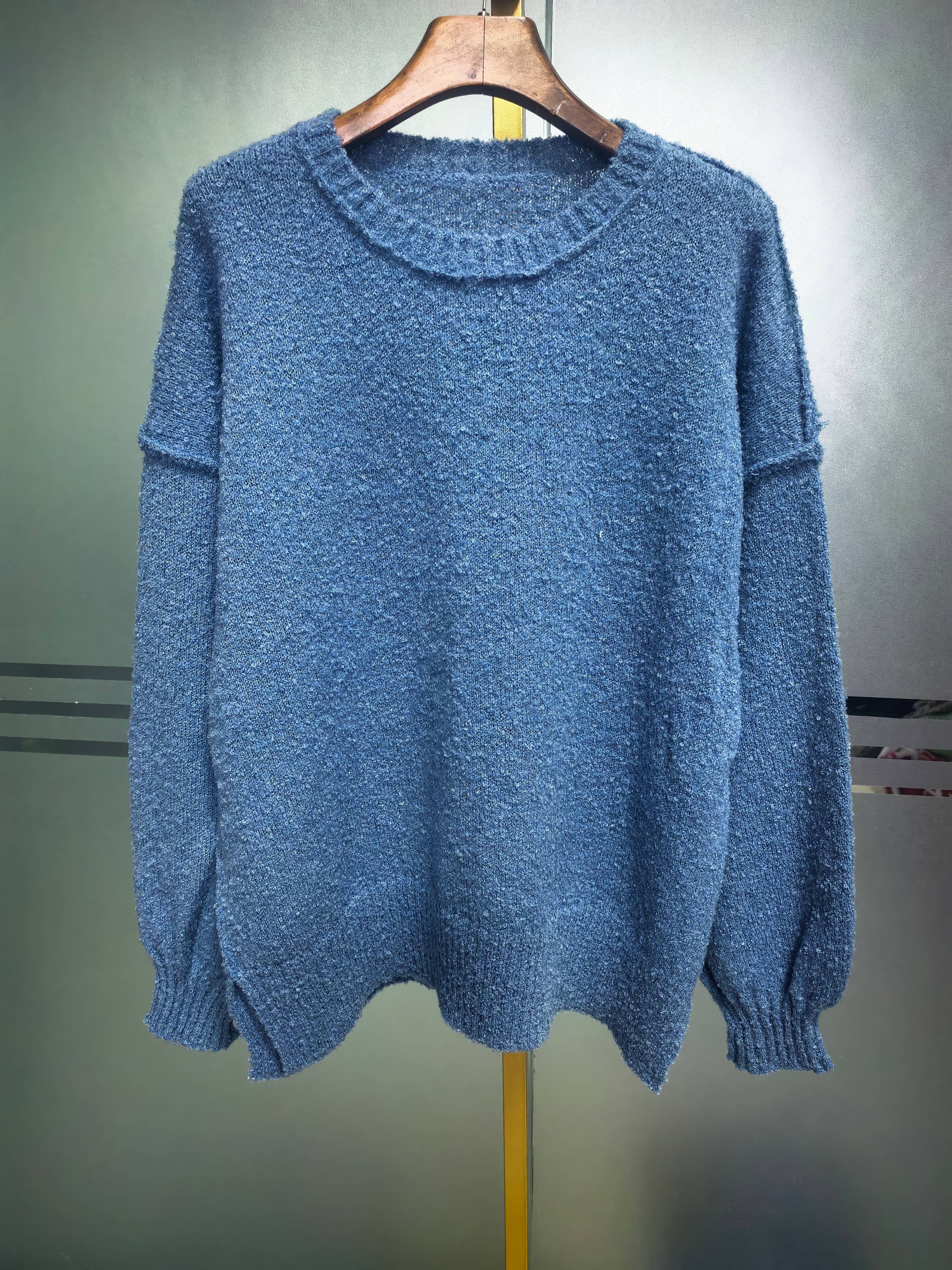 Hope & Sunshine – Engroshandel Tunika - Dame – Crewneck-sweater med sideslidser10