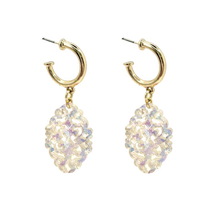 Brincos de Argola Camila - Nikki por atacado de Fornash