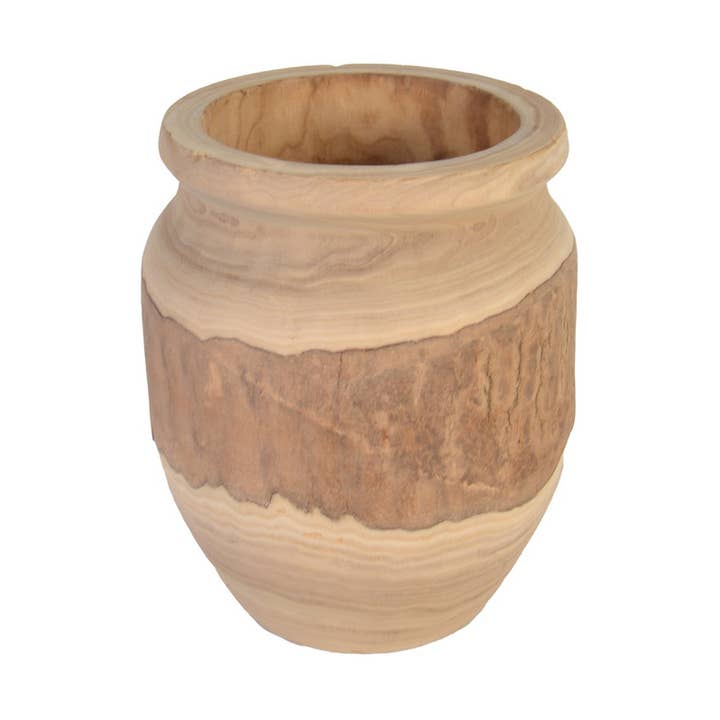 Paulownia Wood Pots for wholesale by SWS BASKETS AND HOME DECOR
