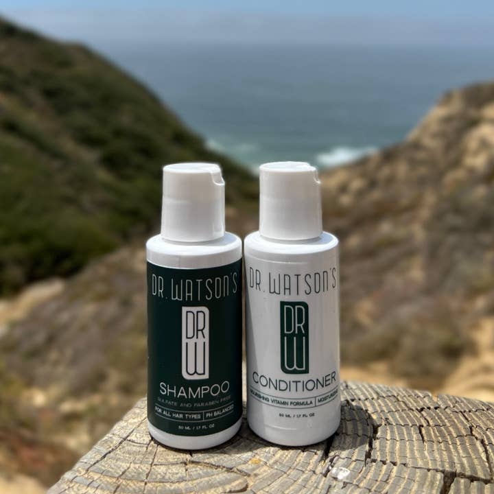 My American Goods – wholesale Hårbalsam – Dr. Watson's Hårvård | Hårtvätt | Schampo & Balsam Provtagningspaket | The Original av Dr. Watson's Hair & Body Care