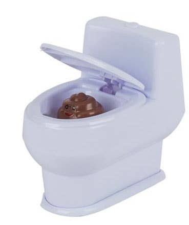 Curious Minds Toys – wholesale Gag gift/novelty gift – 1 Funny Joke Toilet - Potty Gag Trick - Open Lid and It Squ2