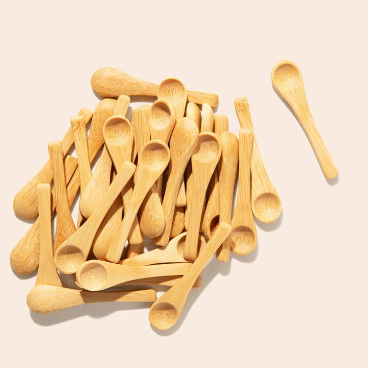 Bamboo Switch - Wholesale Measuring Spoon - Mini Bamboo Spice Spoon | Kitchen | Earth Day Bestseller