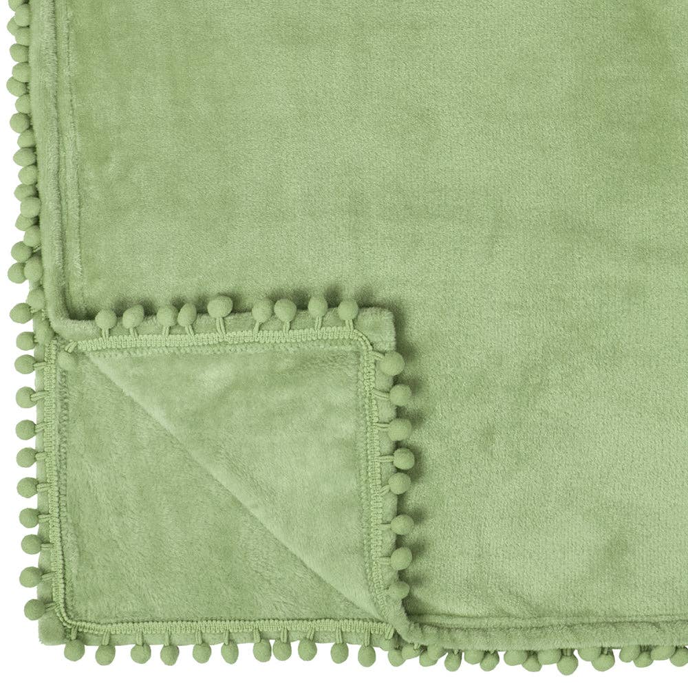 Pavilia – wholesale Prydnadsfilt – Filt med pompom-fransar96