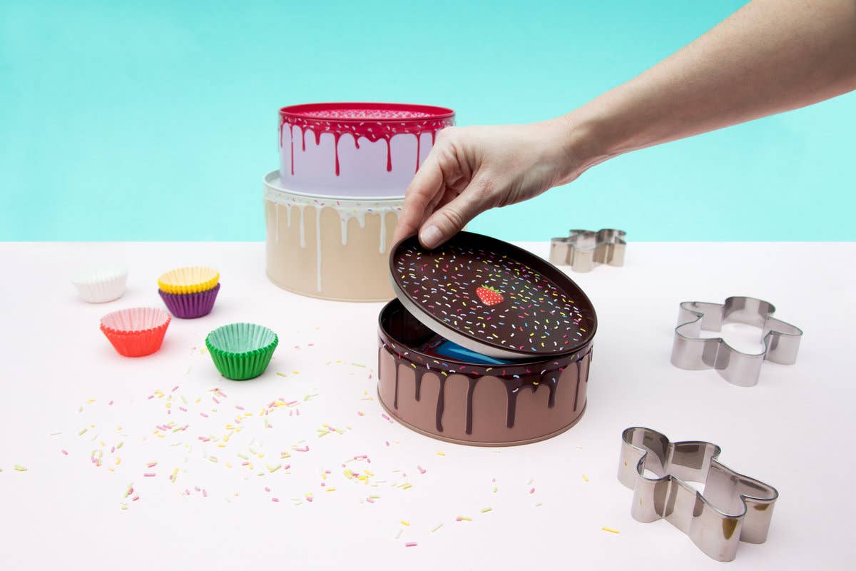 SUCK UK Ltd - USA - Wholesale Food Storage Container - Cake Storage Tins - Set of 32