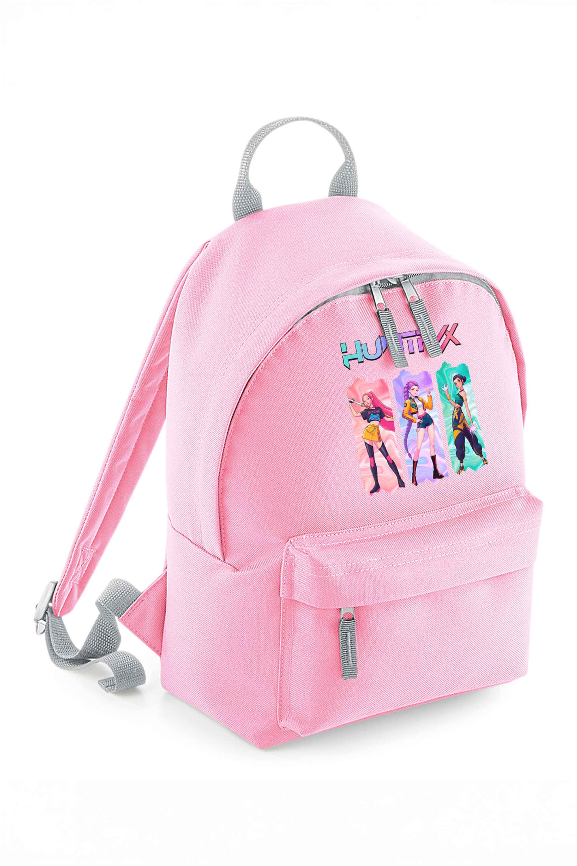Missi Clothing – wholesale Backpack – Child – Kids K-pop Trio Graphic Printed Mini Backpack2