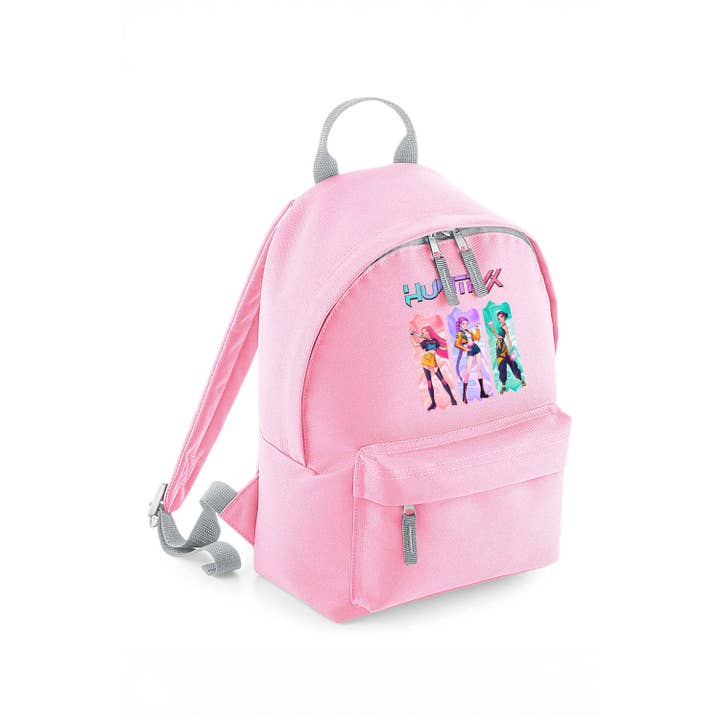 Missi Clothing – wholesale Backpack – Child – Kids K-pop Trio Graphic Printed Mini Backpack2