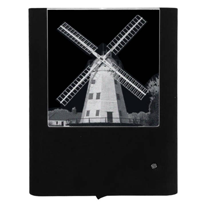 Moulin à vent gravé pour la vente par Nightlight Studio