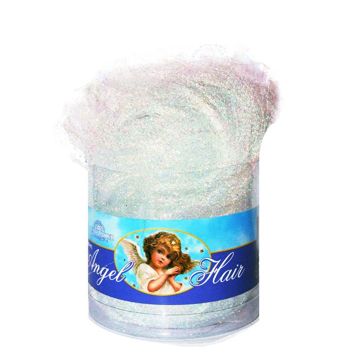 PVC IRID ANGEL HAIR 15 GRAMS for wholesale by Kurt S. Adler, Inc.