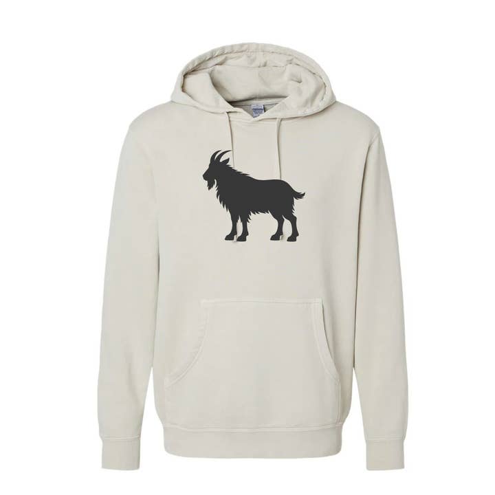 Chèvre (NOUVEAU) - Sweat à capuche Mountain Blend pour la vente par Timpanogos Hiking Co.