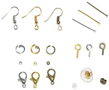 Mandala Crafts – Großhandel Bastelzubehör – Dreifarbiger Ohrringhaken für die Schmuckherstellung2