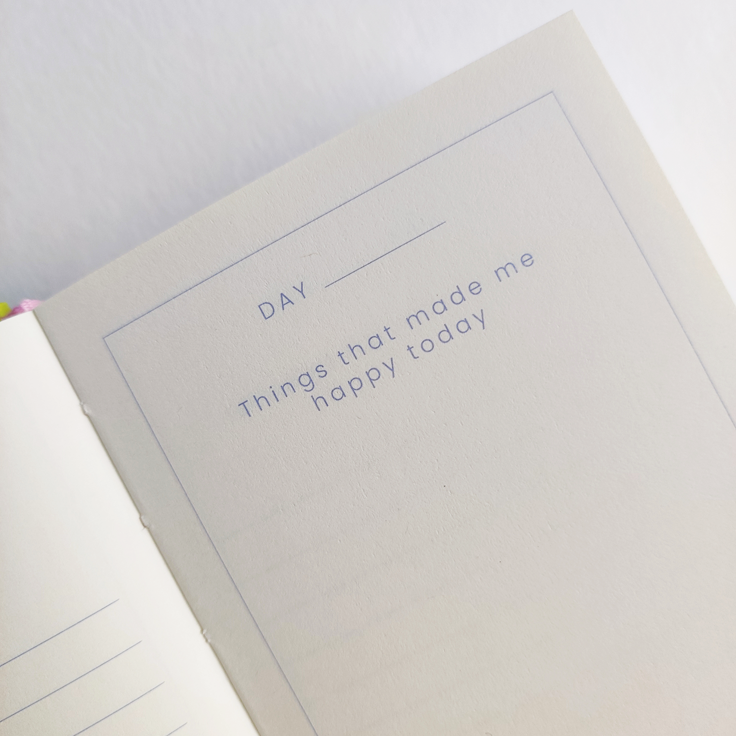 In Real Life - Vente Journal intime - Petit journal du bonheur Petalscape3