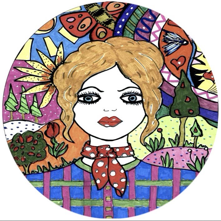 FunkyAdi - Wholesale Compact Mirror - Women and Icons Pocket Mirrors 9