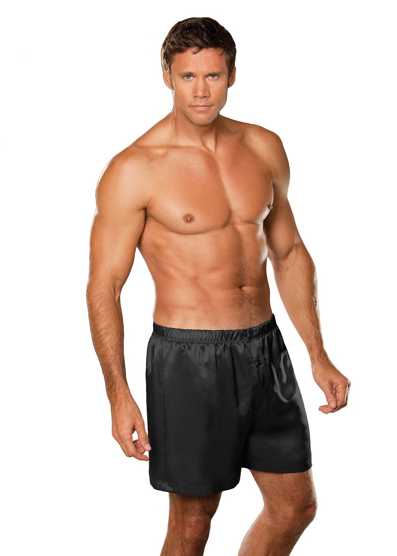 Shirley of Hollywood - Wholesale Underwear - Men's - Soft Charmeuse Boxers0