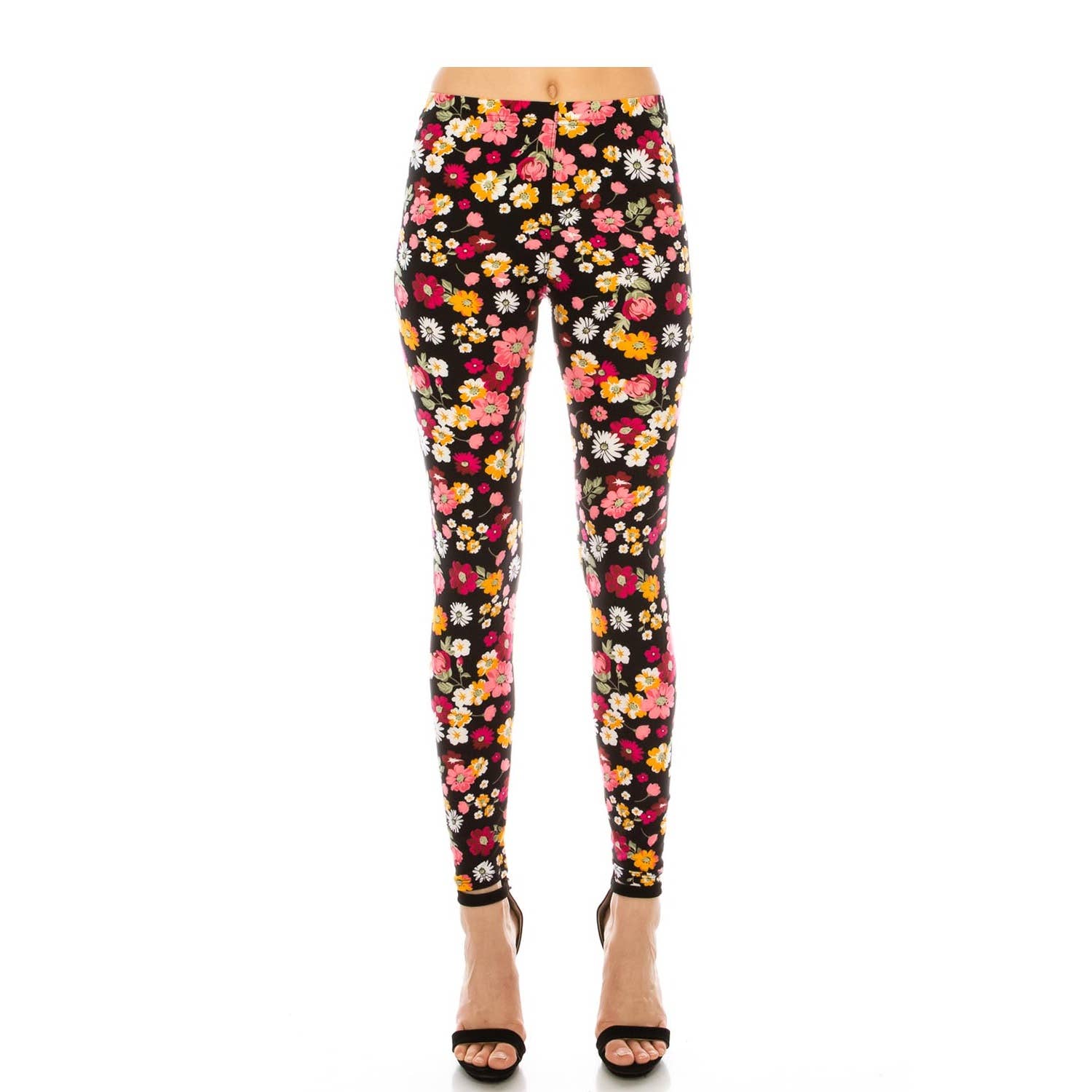 JHP Collection - Wholesale Fashion Leggings - Women's - WOMENS CASUAL MULTI COLOR BRUSHED FULL LEGGINGS8