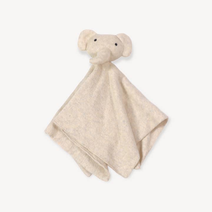Viverano Organics - Vendita all'ingrosso Copertina doudou - Neonati - Elephant - Coperta di sicurezza biologica Baby Lovey, tessuto per coccole