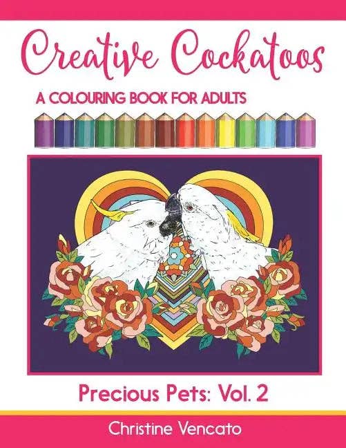 Books by splitShops - Wholesale Coloring & Activity Book - Adult - Creative Cockatoos: A Colouring Book For Adults - Paperback0