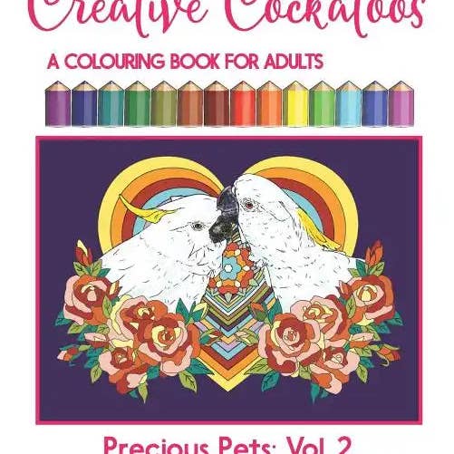 Books by splitShops - Wholesale Coloring & Activity Book - Adult - Creative Cockatoos: A Colouring Book For Adults - Paperback