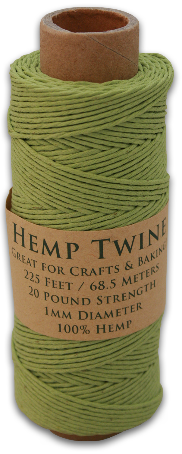 Hemptopia – wholesale Snöre – Hemptopia hampasnöre 1 mm, 225 ft (68,6 m), 18 färger, 100 % naturligt6
