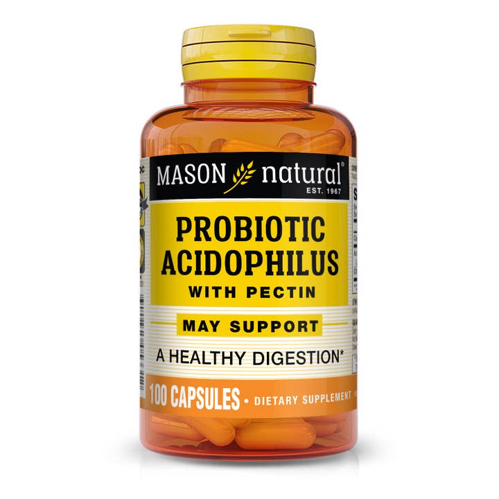 PROBIOTIC ACIDOPHILUS WITH PECTIN CAPSULES for wholesale by Mason Natural