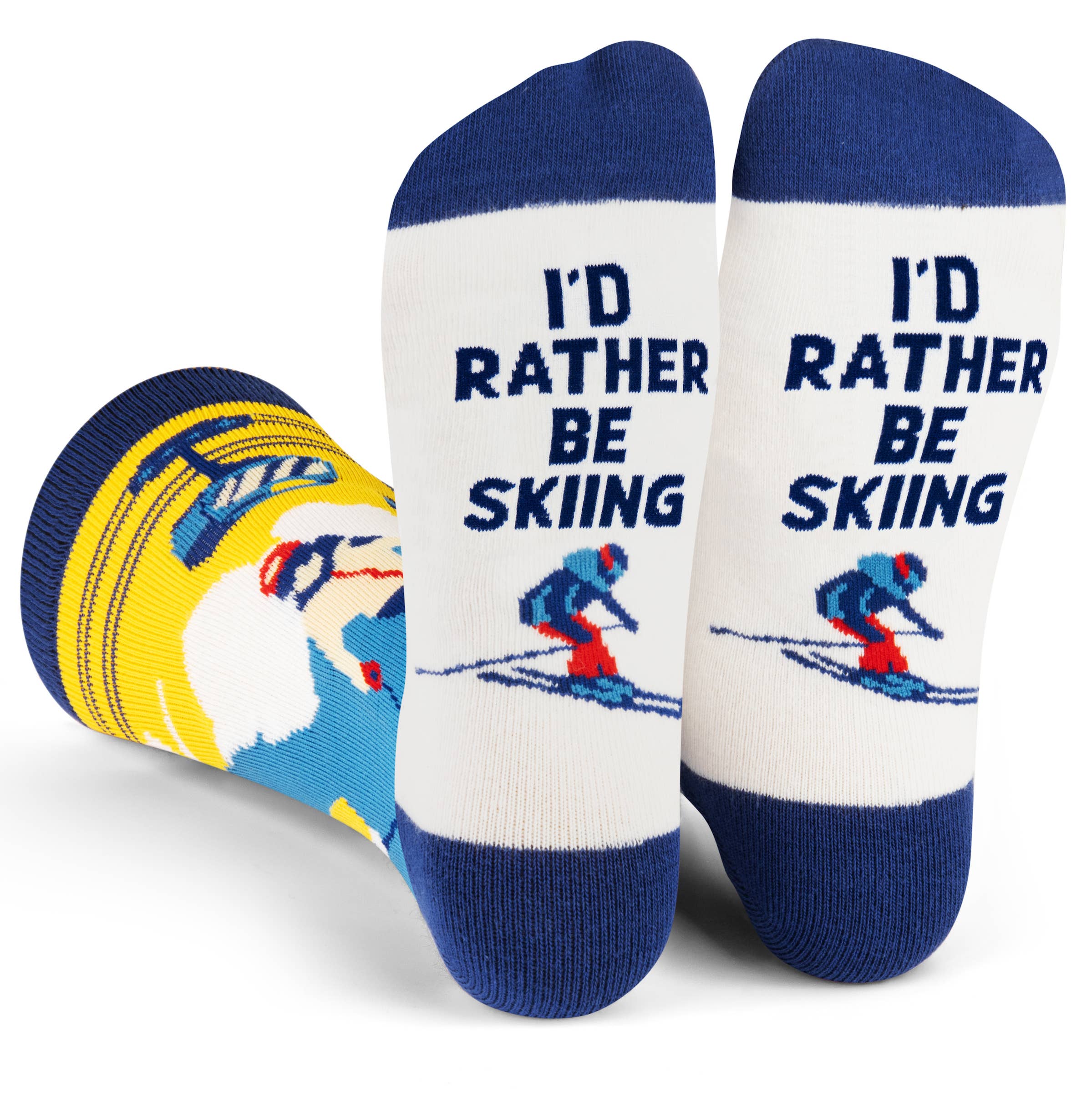 Wholesale I'd Rather Be Skiing Socks (CO Edition) for your store - Faire