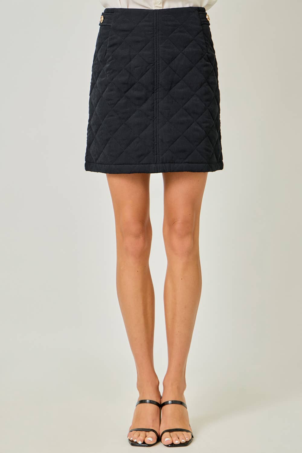 Mystree - Vendita all'ingrosso Gonna - Donna - 61256 Gonna Mini Trapuntata7