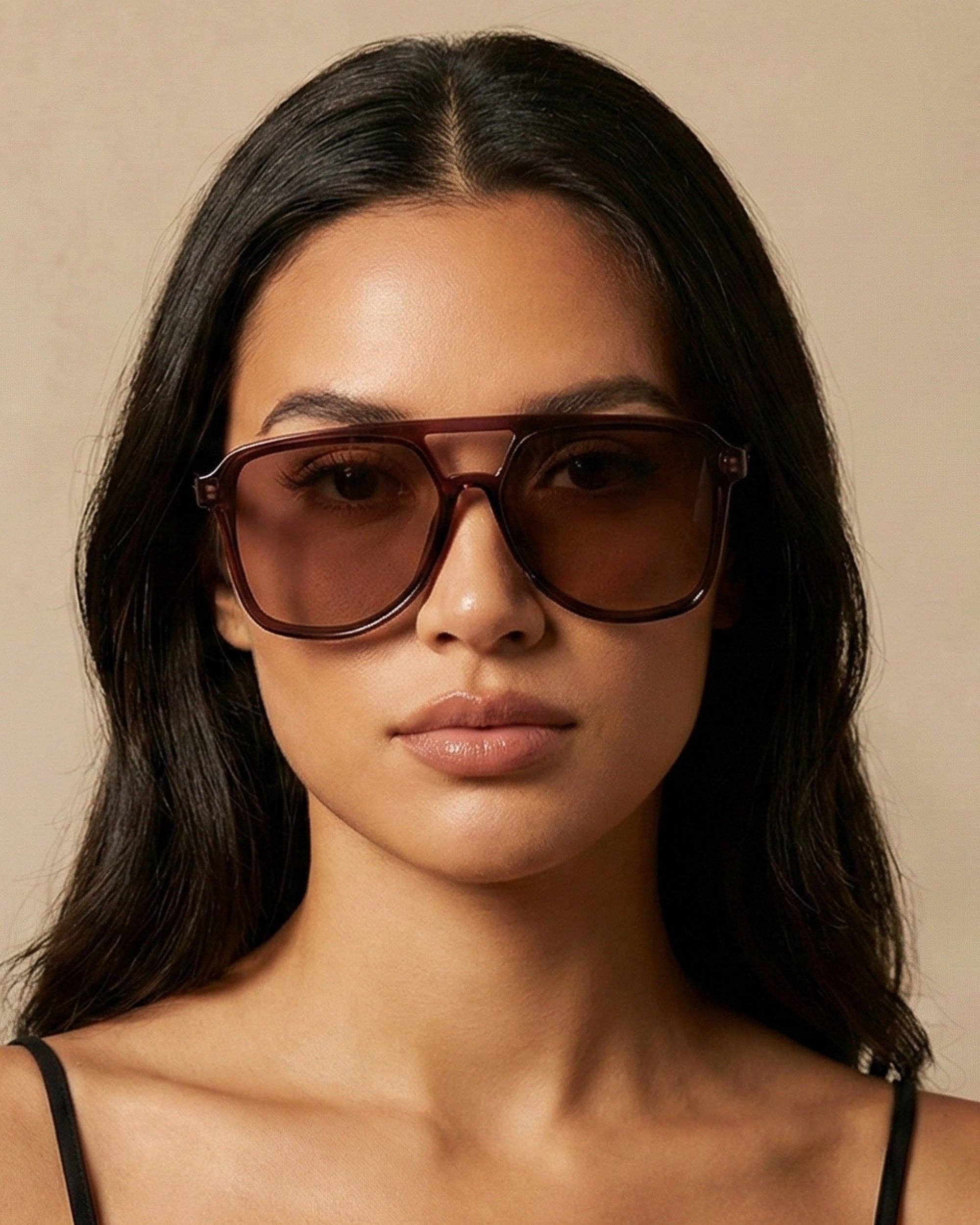 Fifth & Ninth - Wholesale Zonnebril - Dames - Lagos zonnebril met oversized design en polarized glazen26