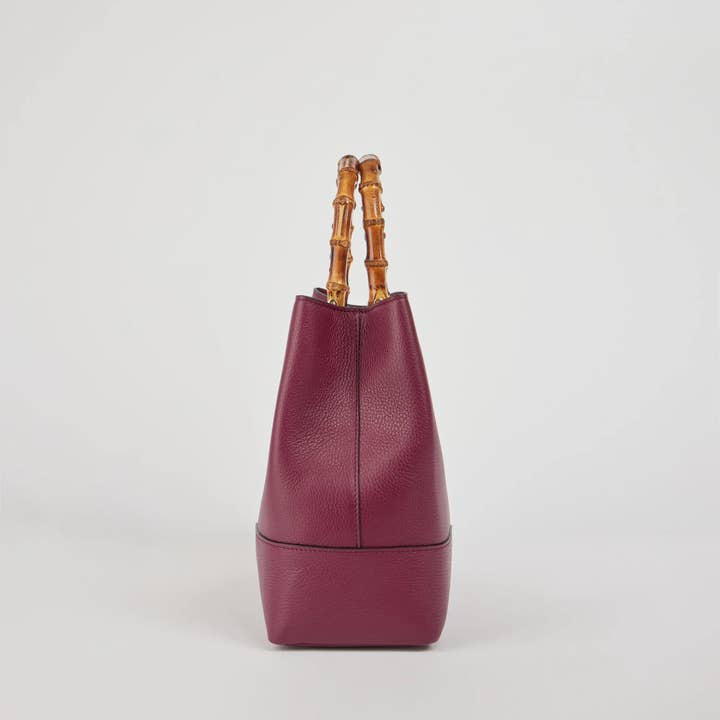 Voemièn - Wholesale Top Handle Bag - Women's - Bamboo Babe Bag in Beige Dollar Leather12