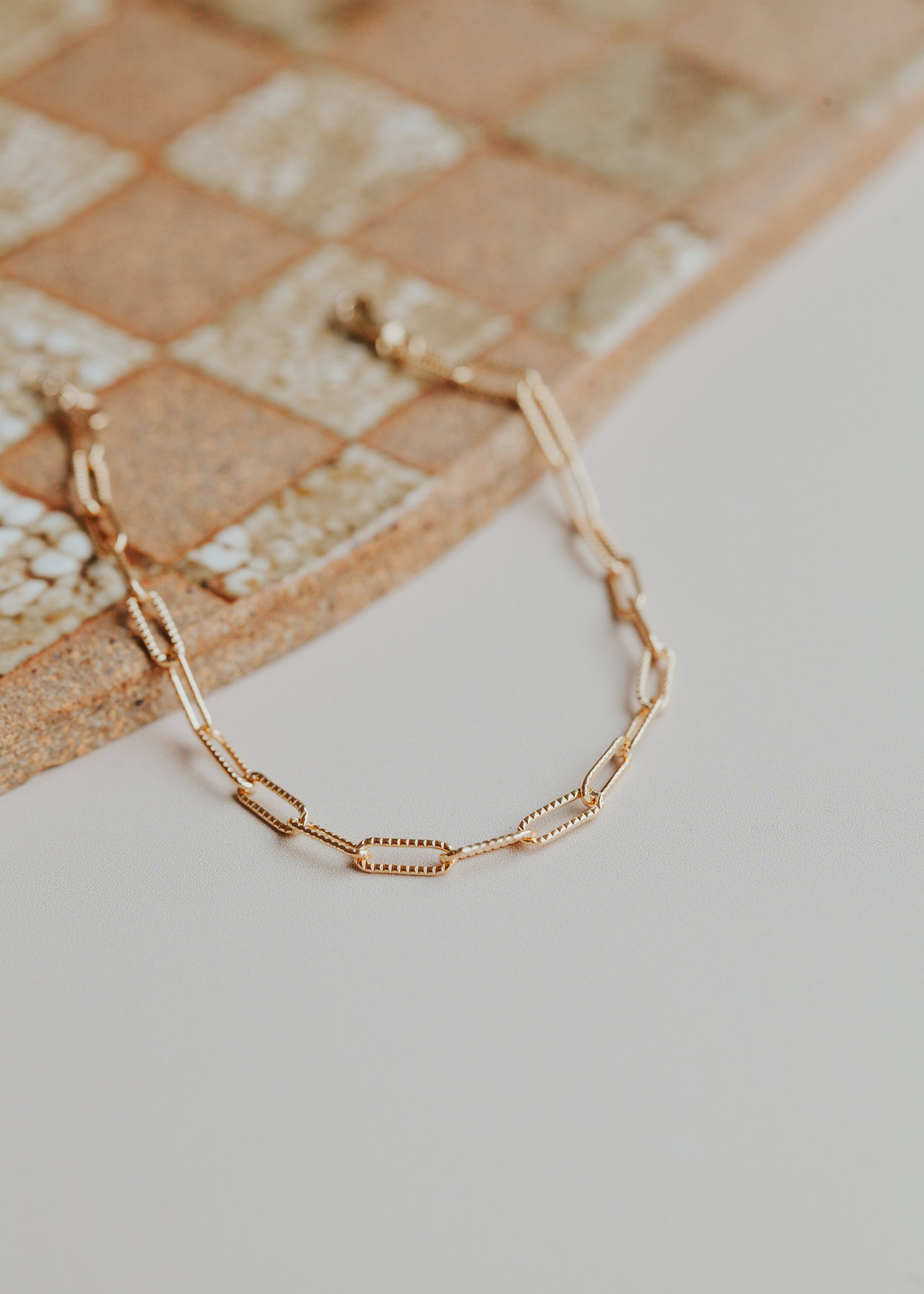 Hello Adorn - Wholesale Link & Chain Bracelet - Carmen Bracelet | 14kt Gold Fill + Sterling Silver2