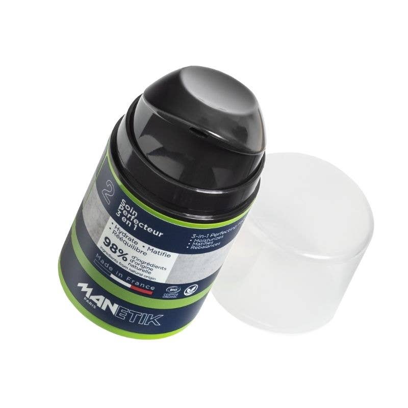 Manetik - Wholesale Facial Moisturizer - Men's - PERFECT & MAT 3-in-1 Perfecting Care3