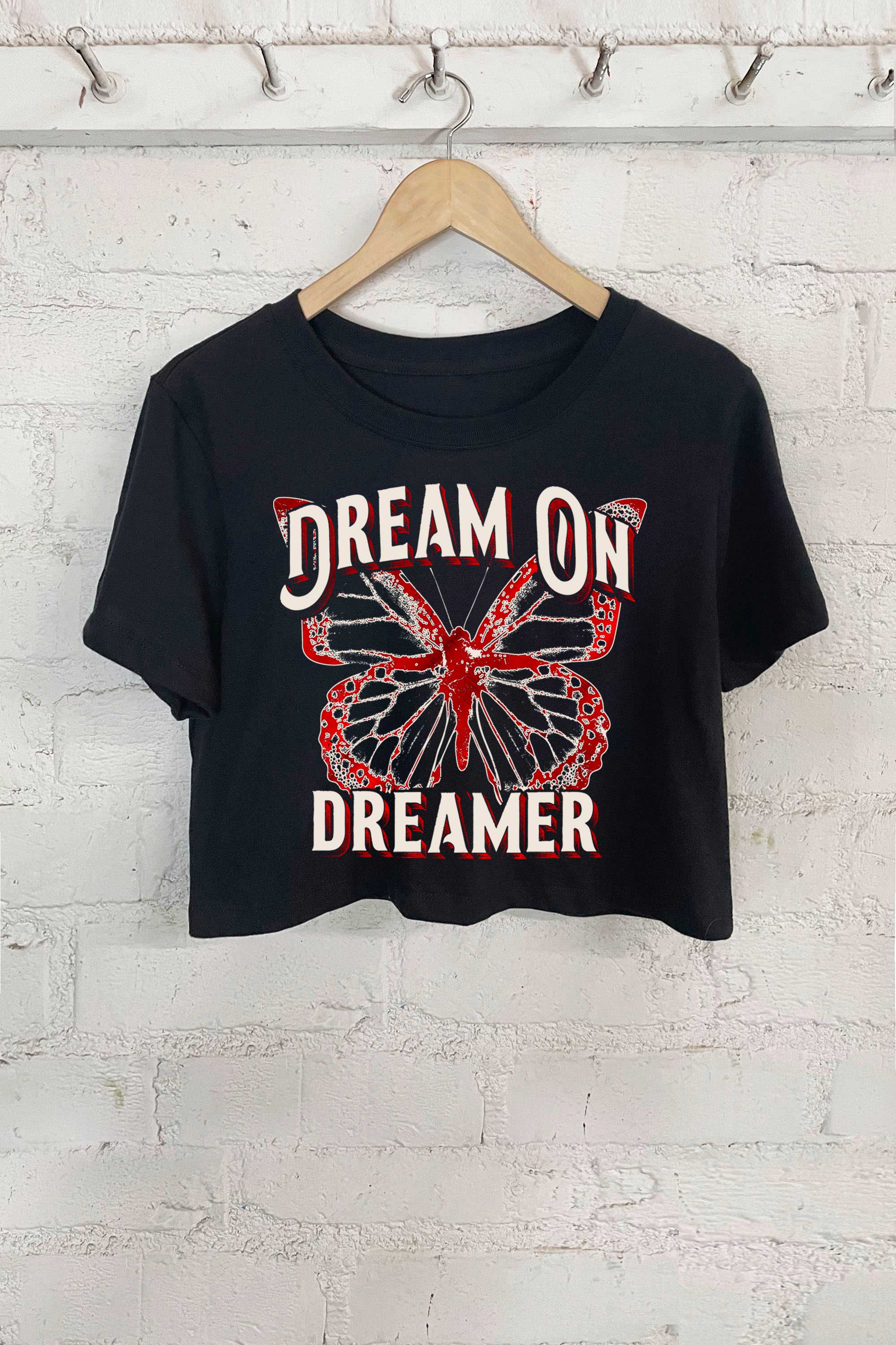Rustee Clothing - Wholesale Screen Printed T-Shirt - Women's - Dream on Dreamer1