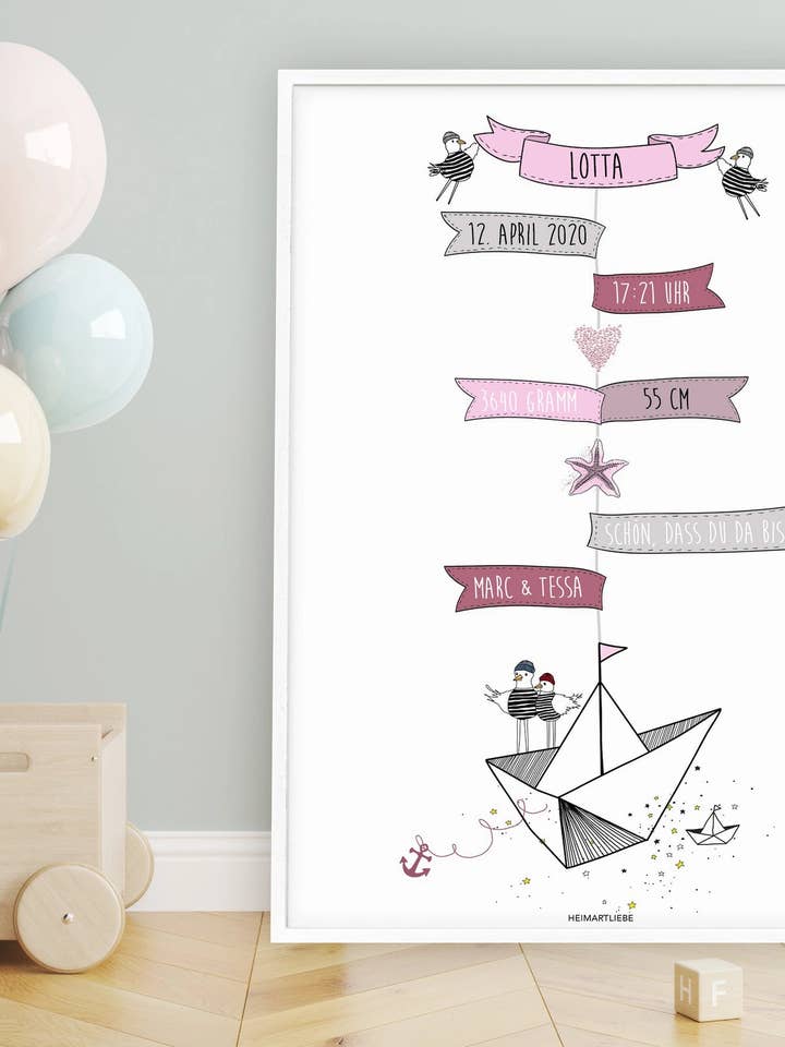 NACIMIENTO - CHICA ES BUENO QUE ESTÉS AHÍ (MAUWE) para venta al por mayor de HEIMARTLIEBE®