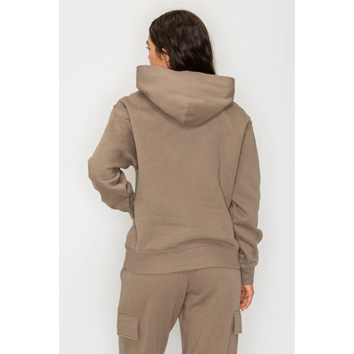 UP CLOTHING - Wholesale Sweatshirt - Women's - Pullover Fleece Hoodie Sweatshirt Kangaroo Pockets2