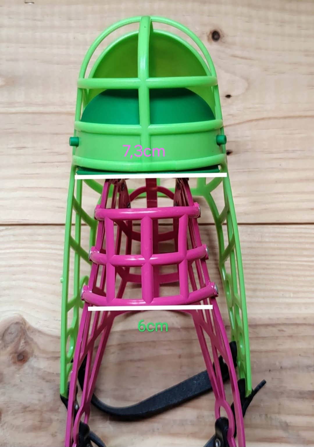 Muzzle & Snout - Wholesale Pet Muzzle - Plastic muzzle - Wider whippet size - standard6