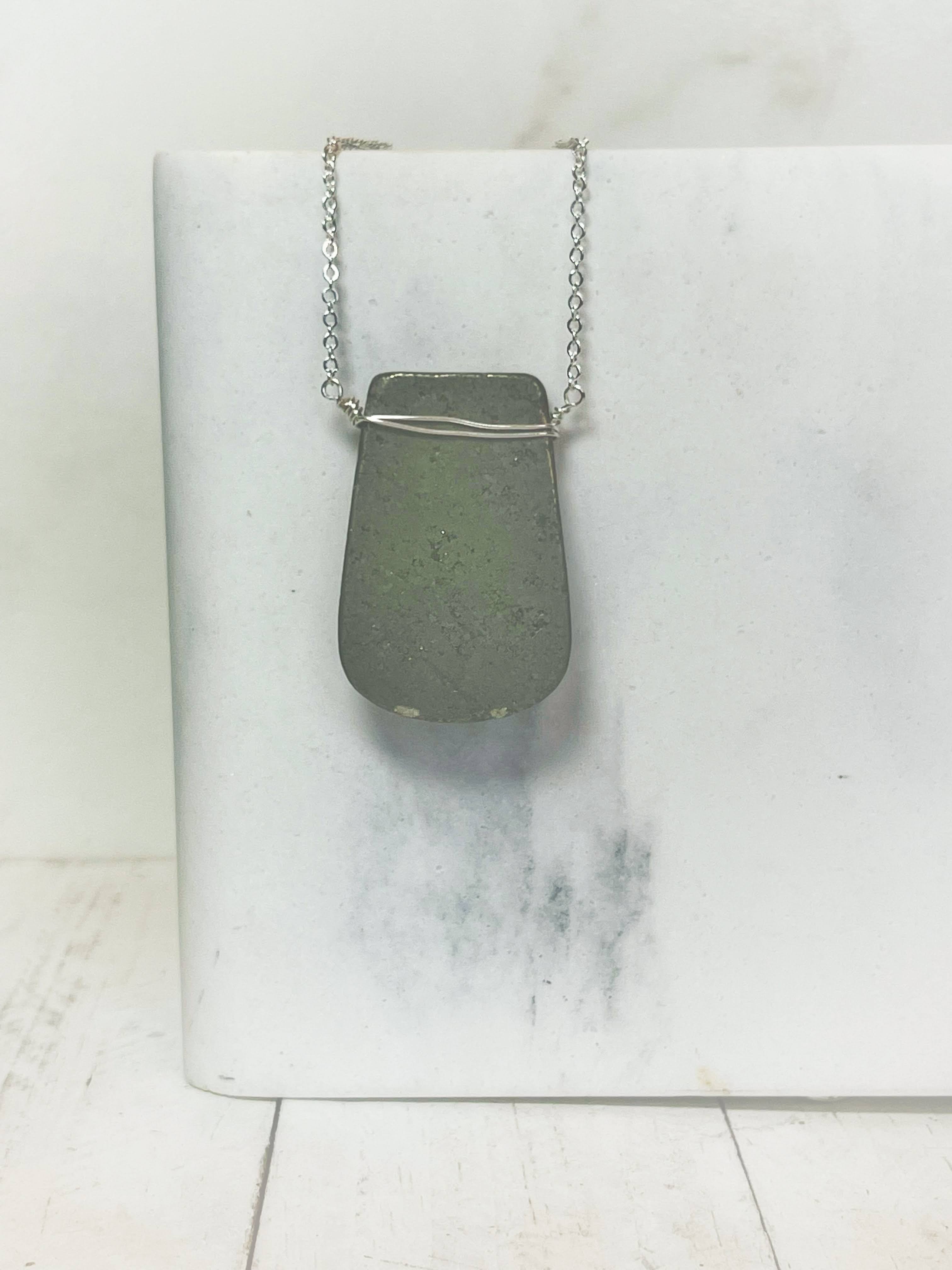 Rage Gems & Jewelry - Wholesale Pendant/Charm Necklace - Pyrite Slab Necklace2