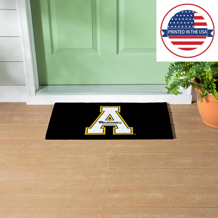 Evergreen Enterprises - Wholesale Door Mat - Full Color PVC Mat, 16" x 28", Appalachian State University1