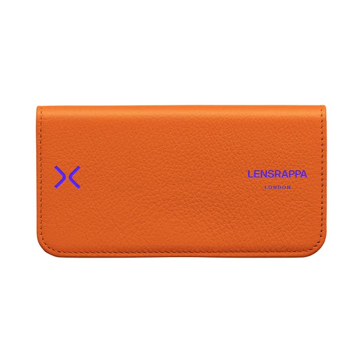 Lensrappa – wholesale Eyewear cases & holders – Unisex – Mandarin Orange Lensrappa2