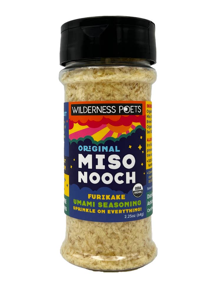 Organic Miso Nooch for wholesale by Wilderness Poets