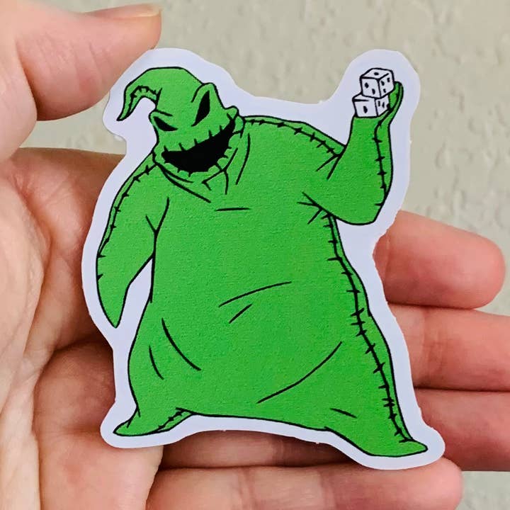 Aufkleber/Magnete „Nightmare Before Christmas“ von Oogie für den Großhandel von Oily Graphic Creations